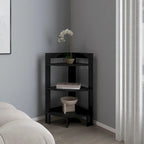 Table d'angle, salon, noire