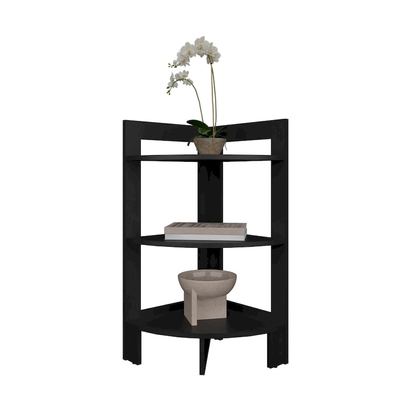 Table d'angle, salon, noire