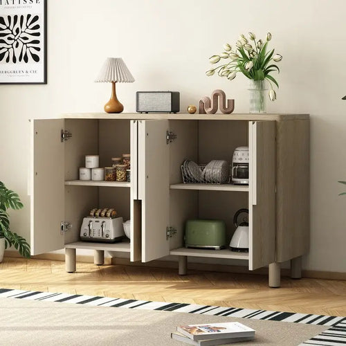Ensemble de salle à manger 7 pièces avec table ovale et chaises massives, brun selle