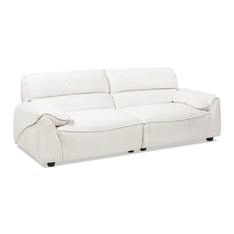 Canapé modulable 2 places en chenille 90,5