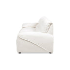 Canapé modulable 2 places en chenille 90,5
