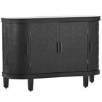 Buffet 4 portes avec motifs antiques - 15,20 x 47,20 x 33,50