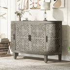 Buffet 4 portes avec motifs antiques - 15,20 x 47,20 x 33,50