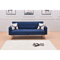 Futon de canapé convertible moderne et réglable 3 positions
