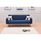 Futon de canapé convertible moderne et réglable 3 positions