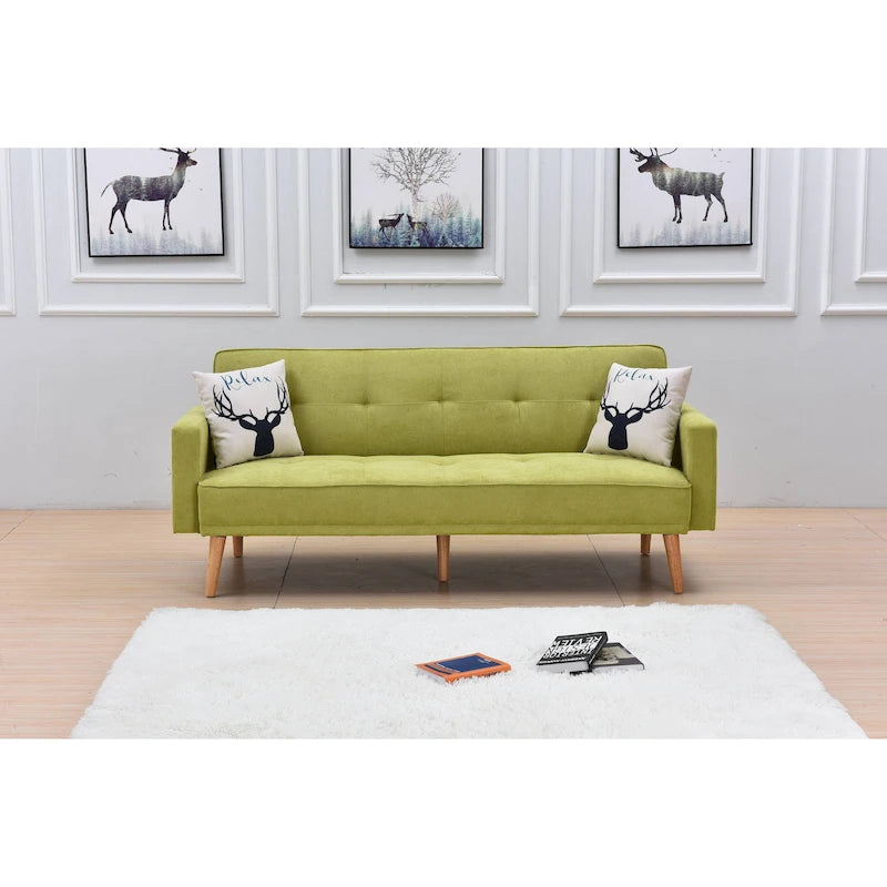 Futon de canapé convertible moderne et réglable 3 positions