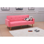Futon de canapé convertible moderne et réglable 3 positions