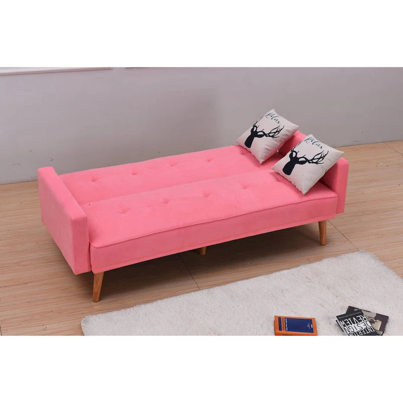 Futon de canapé convertible moderne et réglable 3 positions