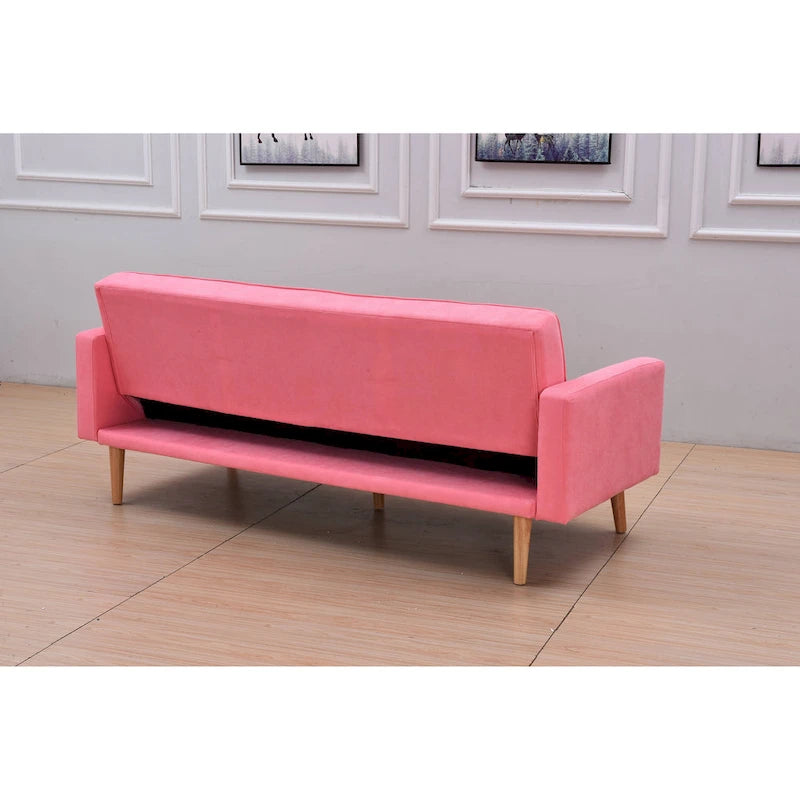 Futon de canapé convertible moderne et réglable 3 positions