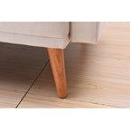 Futon de canapé convertible moderne et réglable 3 positions