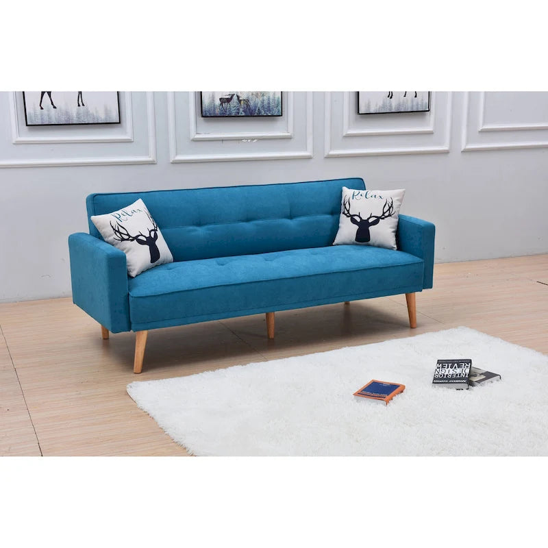 Futon de canapé convertible moderne et réglable 3 positions