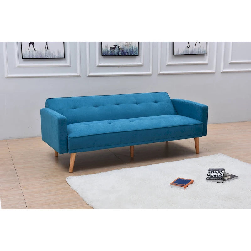 Futon de canapé convertible moderne et réglable 3 positions