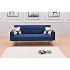 Futon de canapé convertible moderne et réglable 3 positions
