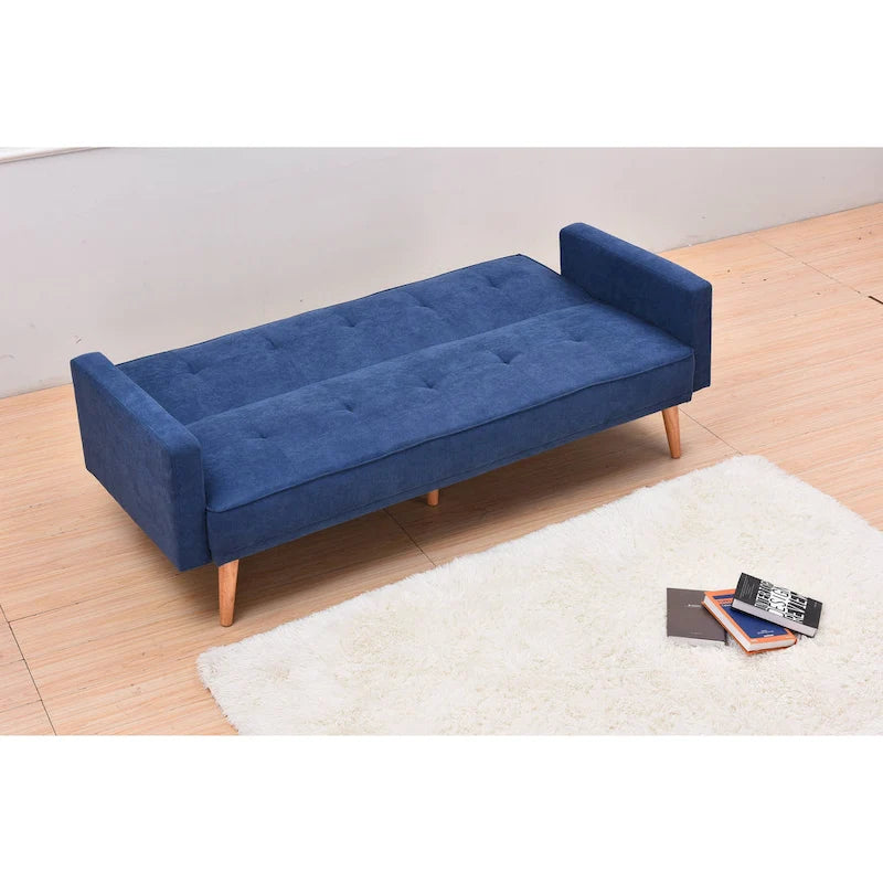 Futon de canapé convertible moderne et réglable 3 positions