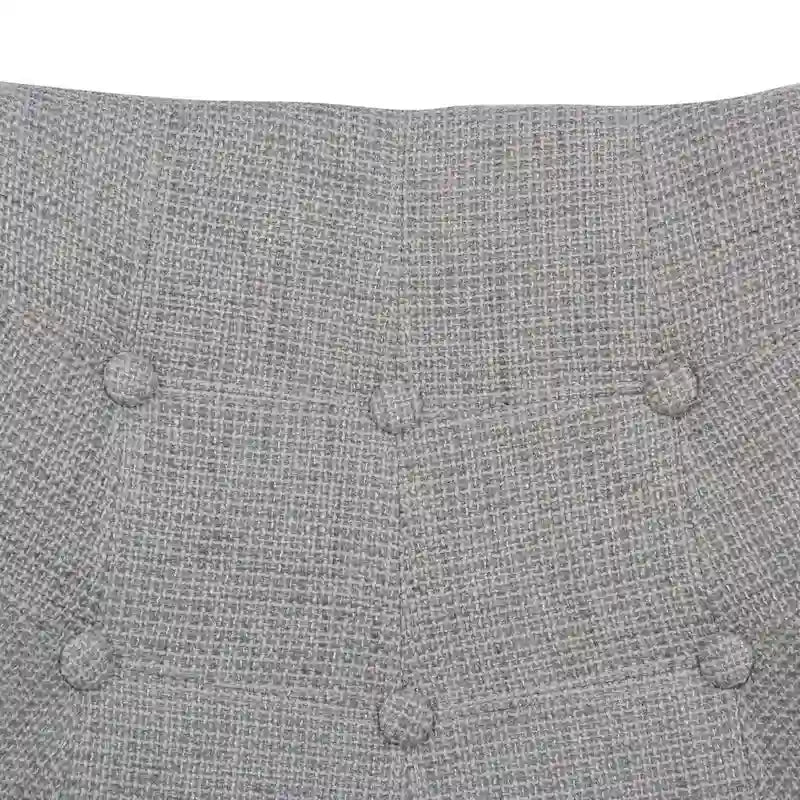 Fauteuil à bascule d'allaitement rembourré en polyester - Fauteuil d'appoint moderne pour salon ou chambre à coucher