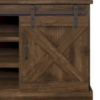 Meuble TV en bois de style rustique de 66 pouces