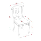 Ensemble de salle à manger 7 pièces avec table ovale et chaises massives, brun selle