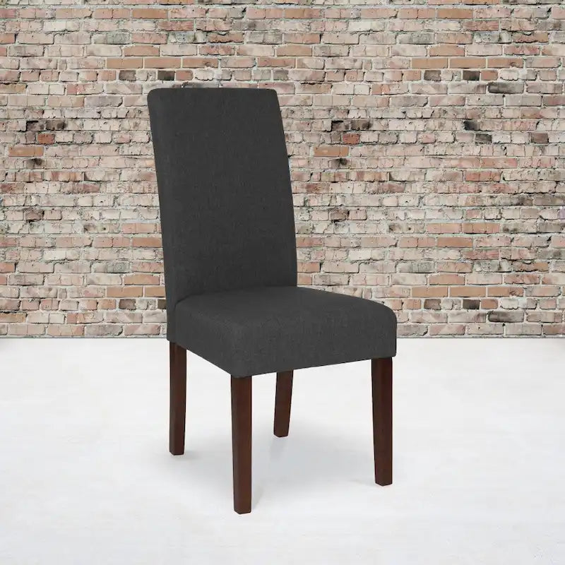 Chaise Parsons rembourrée en bois (lot de 2) - 19 larg. x 21,5 prof. x 40 haut.