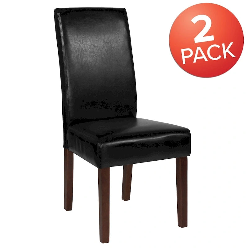 Chaise Parsons rembourrée en bois (lot de 2) - 19 larg. x 21,5 prof. x 40 haut.