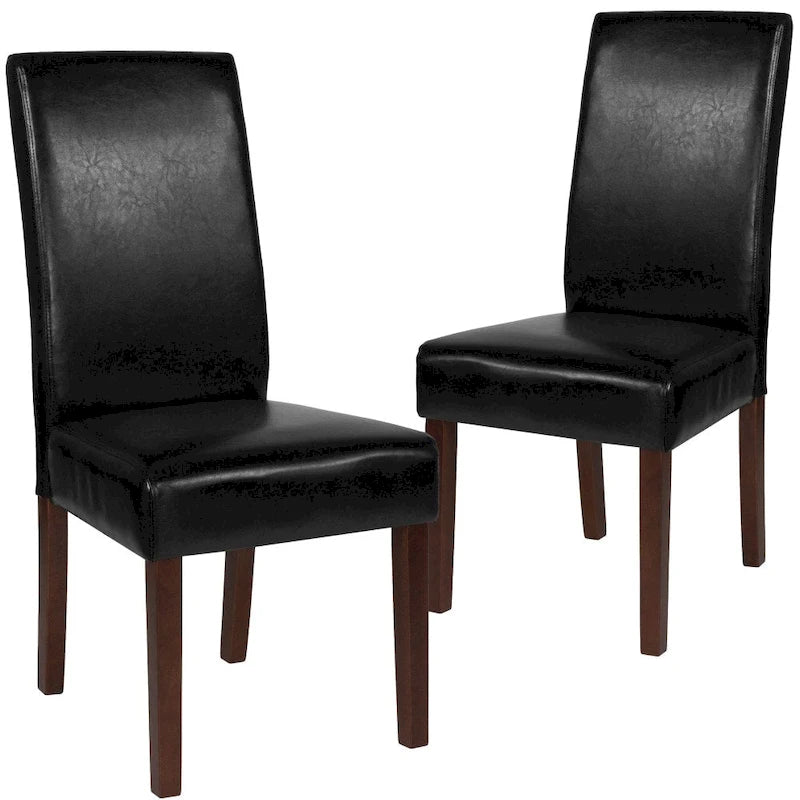 Chaise Parsons rembourrée en bois (lot de 2) - 19 larg. x 21,5 prof. x 40 haut.