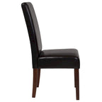 Chaise Parsons rembourrée en bois (lot de 2) - 19 larg. x 21,5 prof. x 40 haut.