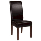 Chaise Parsons rembourrée en bois (lot de 2) - 19 larg. x 21,5 prof. x 40 haut.