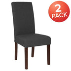 Chaise Parsons rembourrée en bois (lot de 2) - 19 larg. x 21,5 prof. x 40 haut.