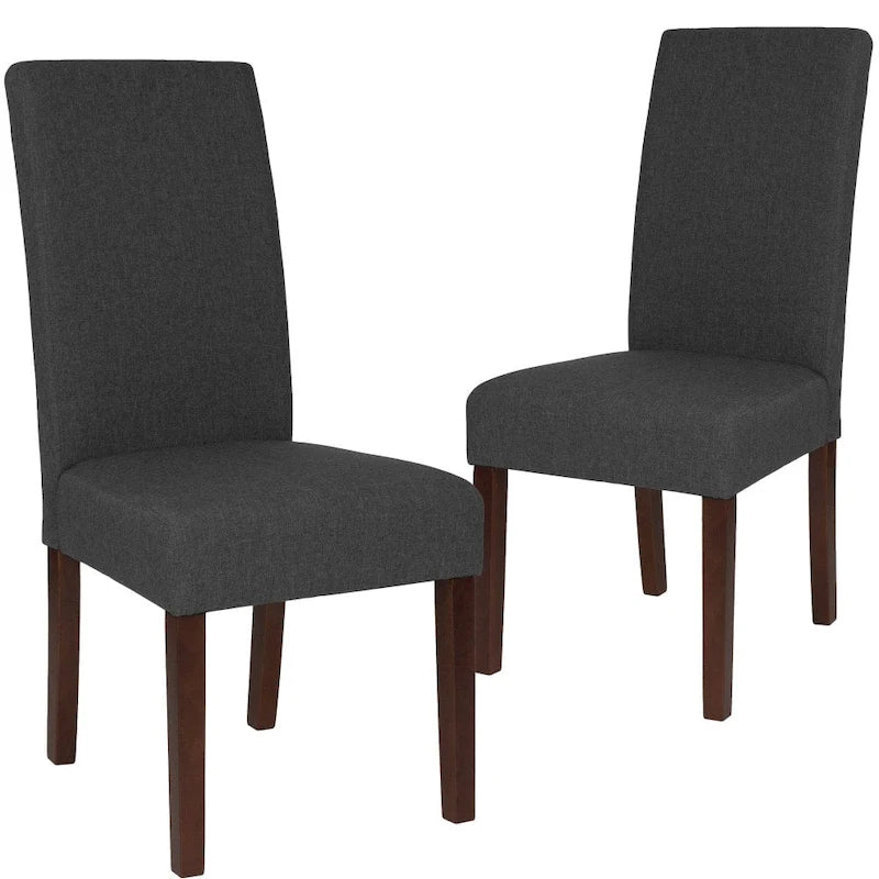 Chaise Parsons rembourrée en bois (lot de 2) - 19 larg. x 21,5 prof. x 40 haut.