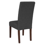Chaise Parsons rembourrée en bois (lot de 2) - 19 larg. x 21,5 prof. x 40 haut.