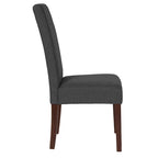 Chaise Parsons rembourrée en bois (lot de 2) - 19 larg. x 21,5 prof. x 40 haut.