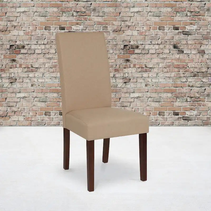 Chaise Parsons rembourrée en bois (lot de 2) - 19 larg. x 21,5 prof. x 40 haut.