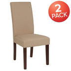 Chaise Parsons rembourrée en bois (lot de 2) - 19 larg. x 21,5 prof. x 40 haut.