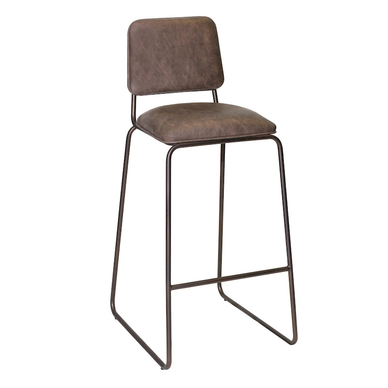 Tabouret de bar style milieu de siècle de qualité commerciale