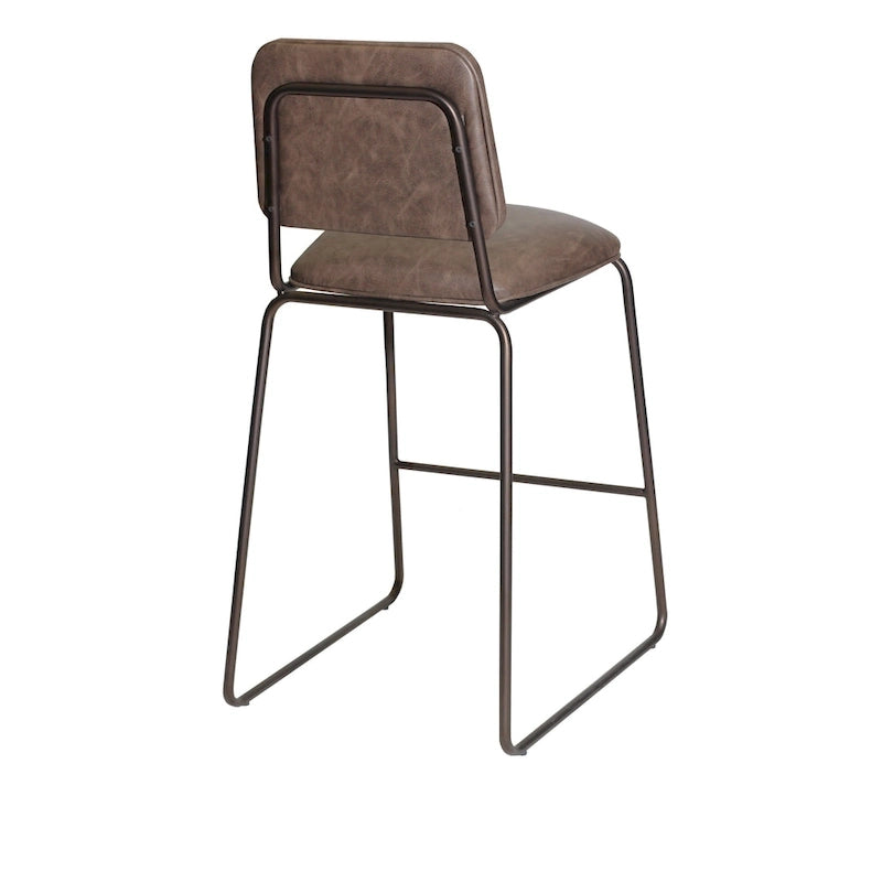 Tabouret de bar style milieu de siècle de qualité commerciale