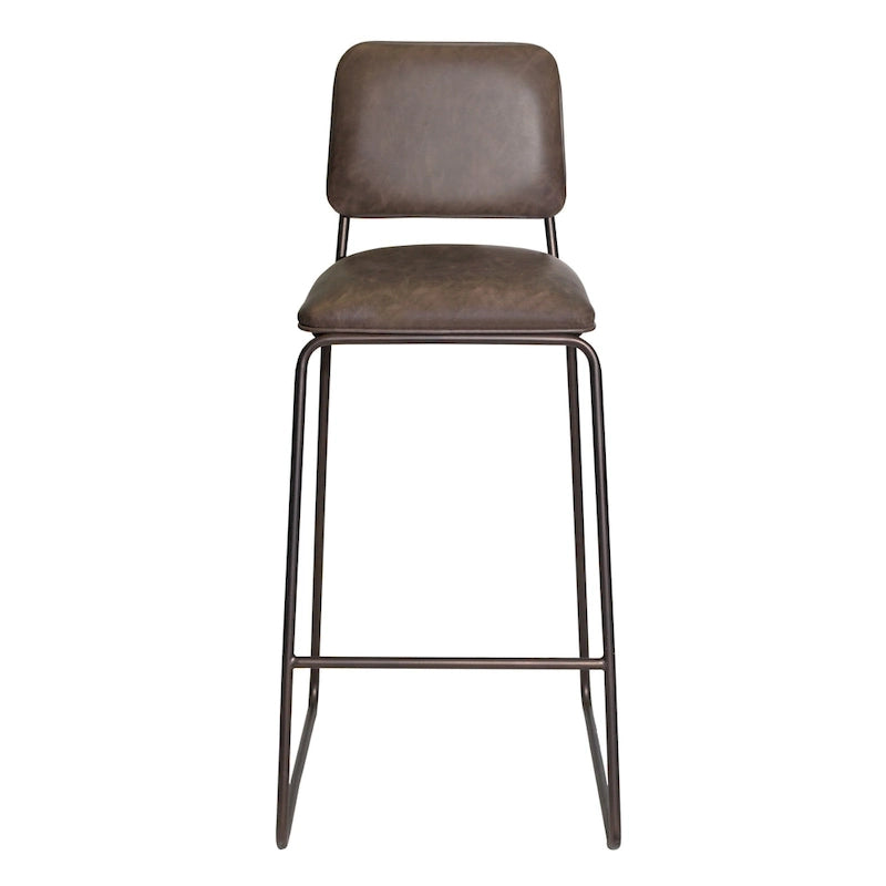 Tabouret de bar style milieu de siècle de qualité commerciale