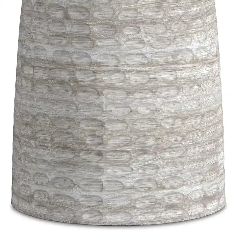 Table d'appoint contemporaine en bois massif de 33 cm de large - 32 P x 32 L x 45 H cm