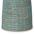 Table d'appoint contemporaine en bois massif de 33 cm de large - 32 P x 32 L x 45 H cm