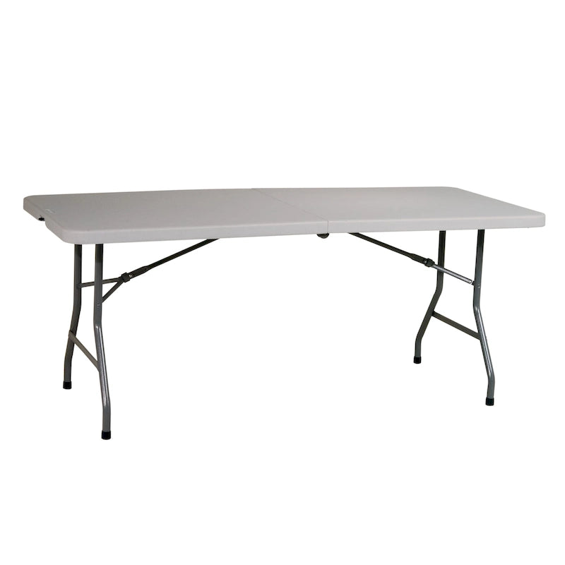 Table polyvalente pliable en résine de 1,8 m