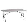 Table polyvalente pliable en résine de 1,8 m