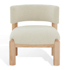 Fauteuil en fausse fourrure - L 66 cm x P 66 cm x H 71 cm