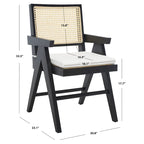 Fauteuil en rotin - 21Lx23Px34H