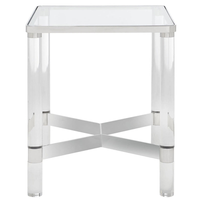 Table d'appoint en acrylique - 20L x 20P x 24H