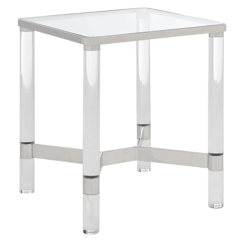 Table d'appoint en acrylique - 20L x 20P x 24H