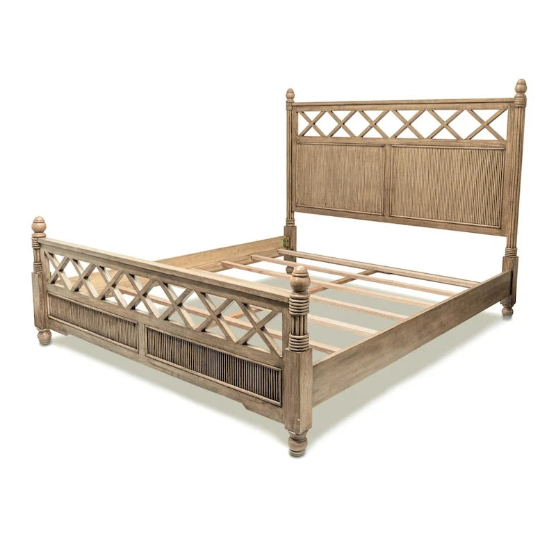 Lit en bois massif