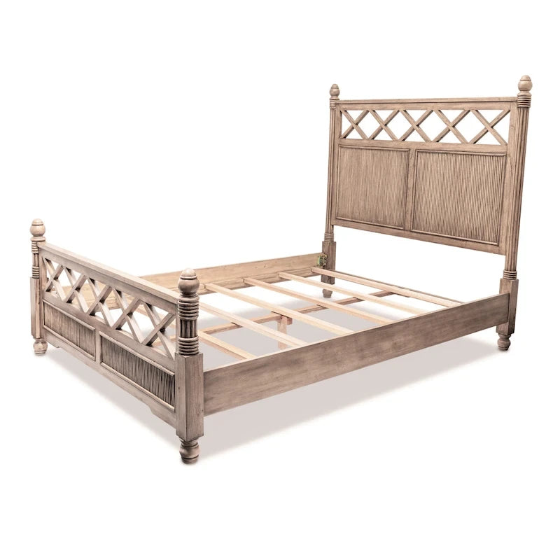 Lit en bois massif