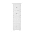 Meuble de rangement haut à 4 étagères pour salon, cuisine