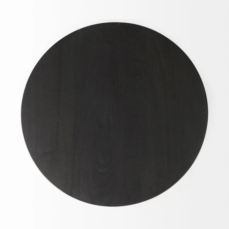 Table sur pied avec détails - 24 H x 20 L x 20 P