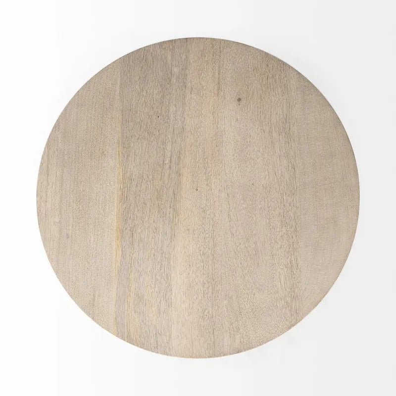 Table sur pied avec détails - 24 H x 20 L x 20 P