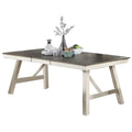 Table de salle à manger rectangulaire en bois