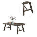 Table de salle à manger rectangulaire en bois